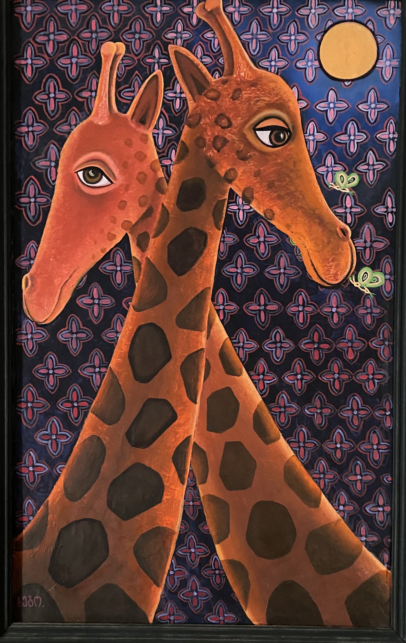 Two giraffes